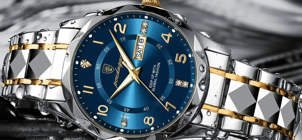 Men's Waterproof Luminous Quartz Watch